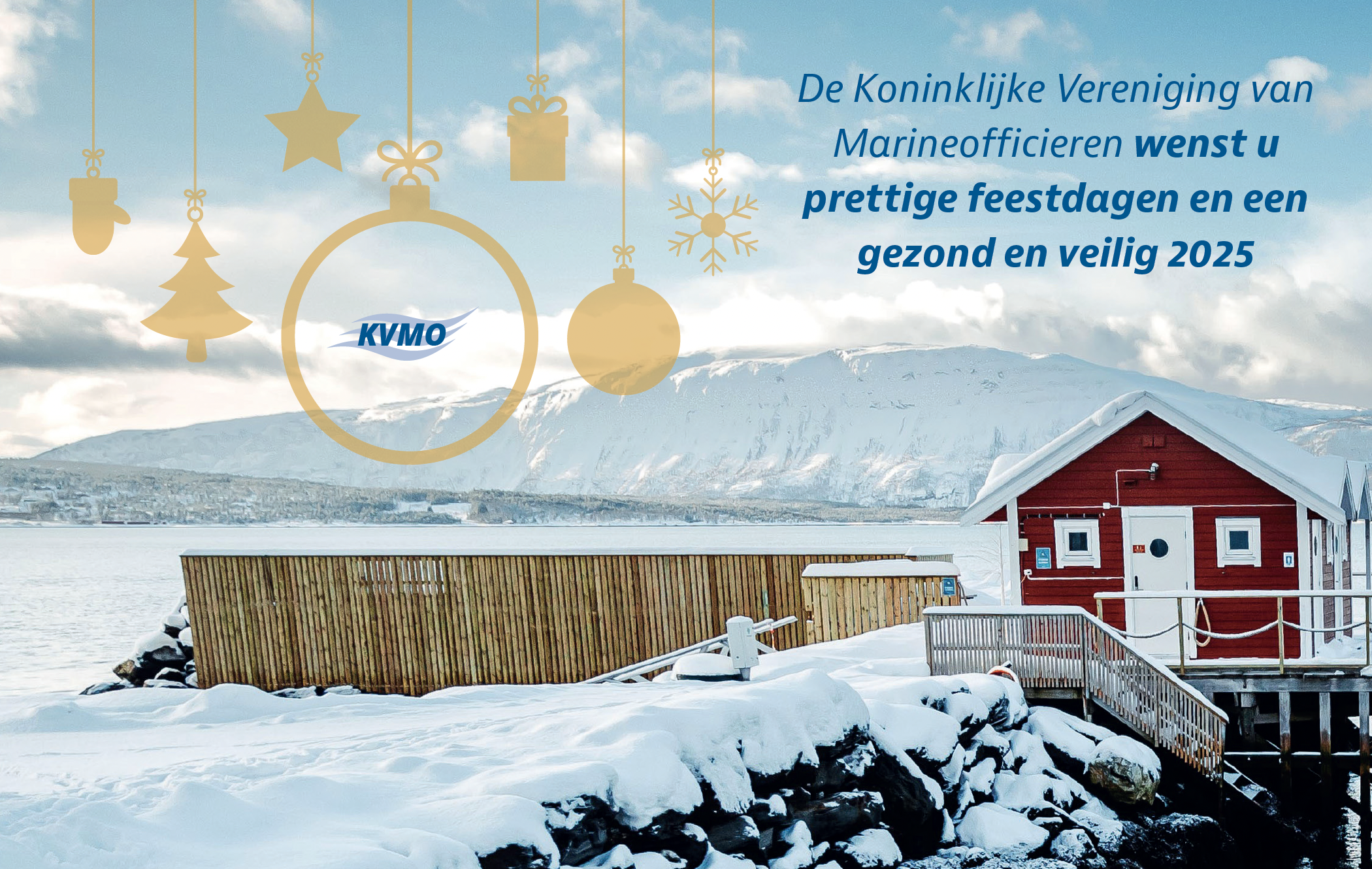 De KVMO wenst iedereen fijne feestdagen!