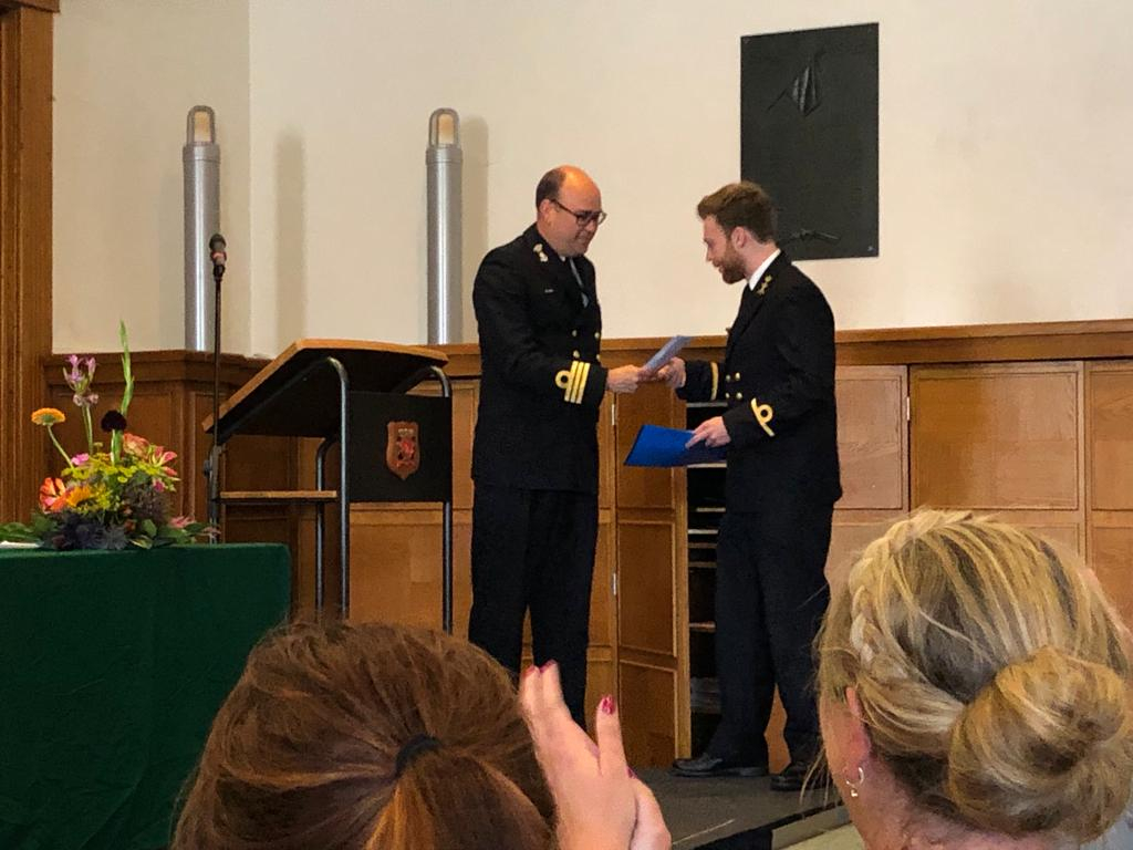LTZ3 (TD) Tom Wien winnaar KVMO scriptieprijs