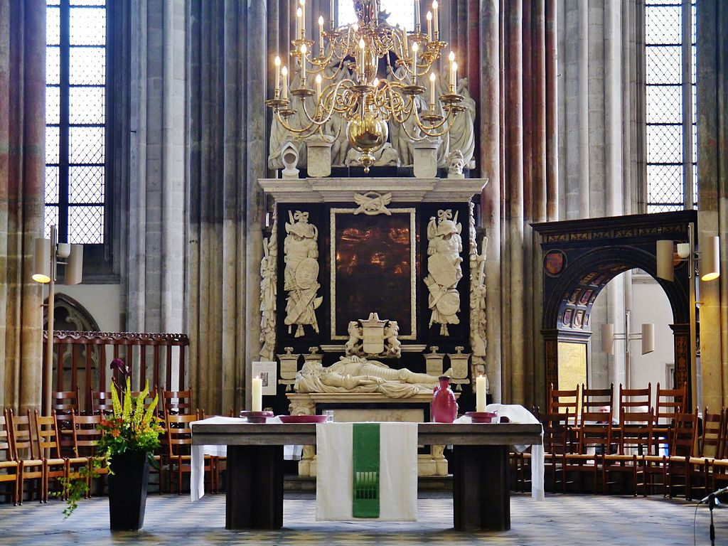 Herdenking W.J. Baron van Ghent in Domkerk Utrecht