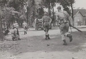 Nederlandse infanterie in actie rond Solo (december 1948 - januari 1949)