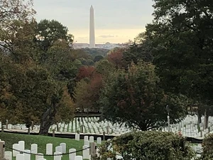 Bezoek aan Arlington National Cemetery Washington